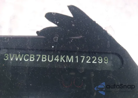 2019 Volkswagen Jetta 1.4T R-Line/1.4T S/1.4T Se из США, поврежденный, VIN 3VWCB7BU4KM172299